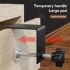 1Pcs Carpenter Steel Woodworking Cabinet Tool Hardware Jig Face Frame Drawer Front Installation Clamps Furniture Easy Fast