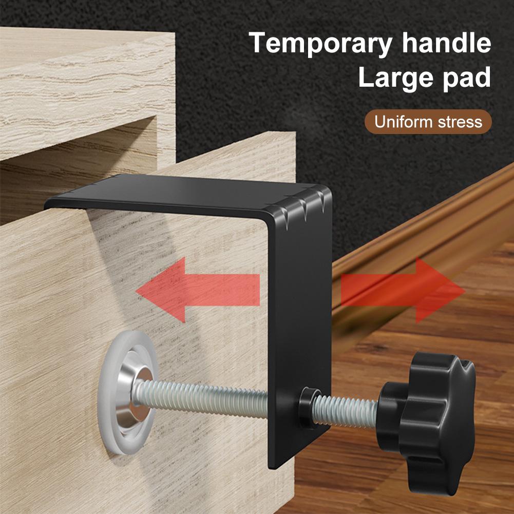 1Pcs Carpenter Steel Woodworking Cabinet Tool Hardware Jig Face Frame Drawer Front Installation Clamps Furniture Easy Fast