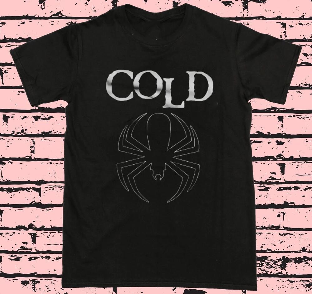 COLD American Rock Band Spider Graphic T SHIRT FULL SIZE S-5XL Unisex T-Shirt M
