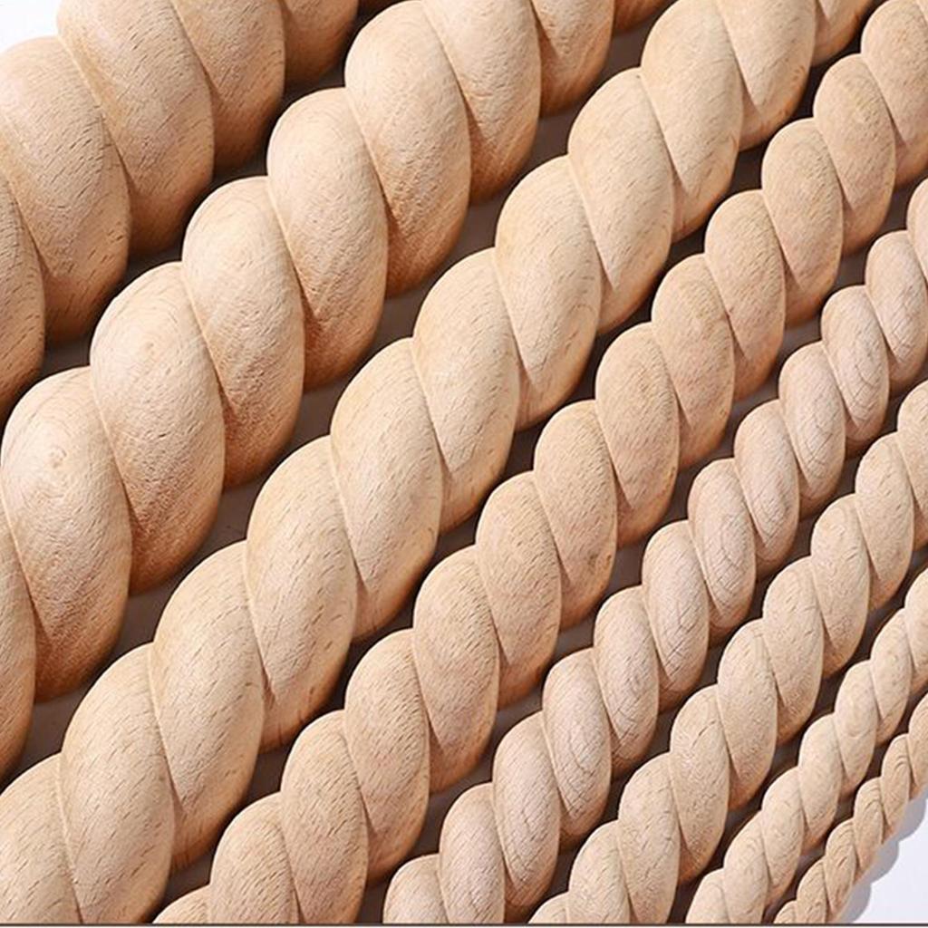 Holzleiste Dekorative Holzleiste Zierleiste 10 Stück Unbehandeltes Holzhandwerk Zubehör Rahmendekoration für Schrank Kleiderschrank Kommode