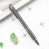 2Pcs Ballpoint Pen Black Ink Retractable Plastic Medium Point Advertising Pen for Students