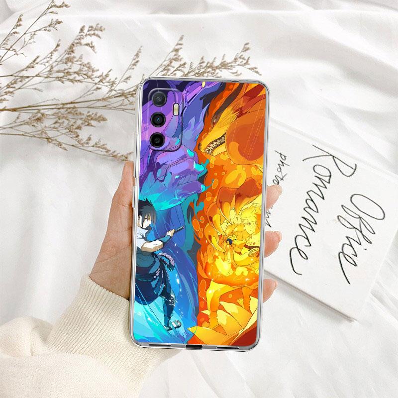 TR20 Naruto Uzumaki Sasuke Transparente Handyhülle für Motorola Moto G7 G8 G9 G84 G85 G73 G24 G15 Z2 Play Power Plus