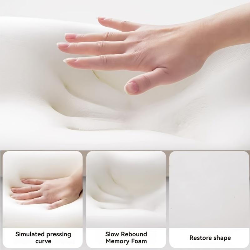Care Cushion, Turning Aid, Memory Foam Back Support Cushion for Sitting Up in Bed, 2pcs Set of Adjustable Bed Wedge Pillows for Comfortable Support