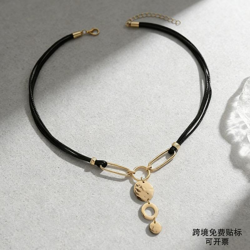 Necklace Retro Ethnic Style Sweater Chain Accessories Geometric Elegance