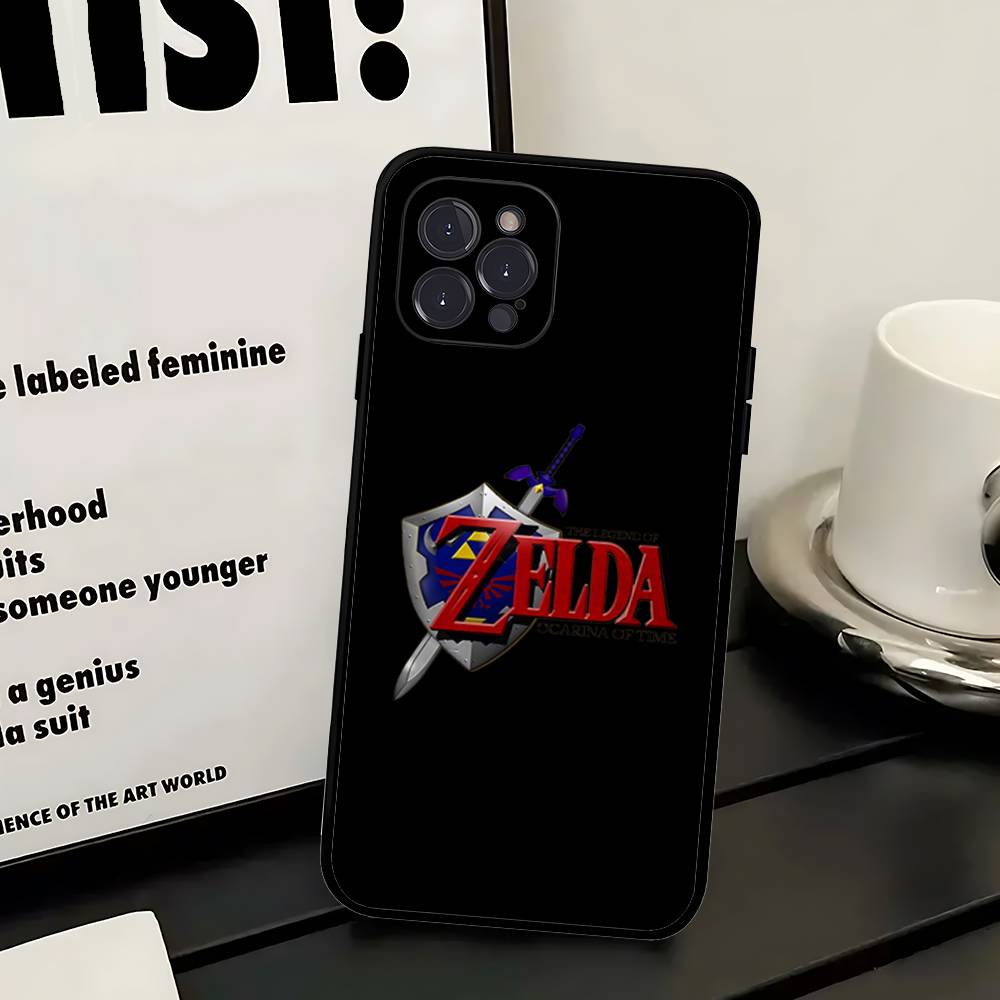 Hot Game L-Legendes-Z-Zeldaes For Iphone 17 Air 16 15 14 13 12 11 Pro Max Plus Black Cover TPU Soft Phone Case