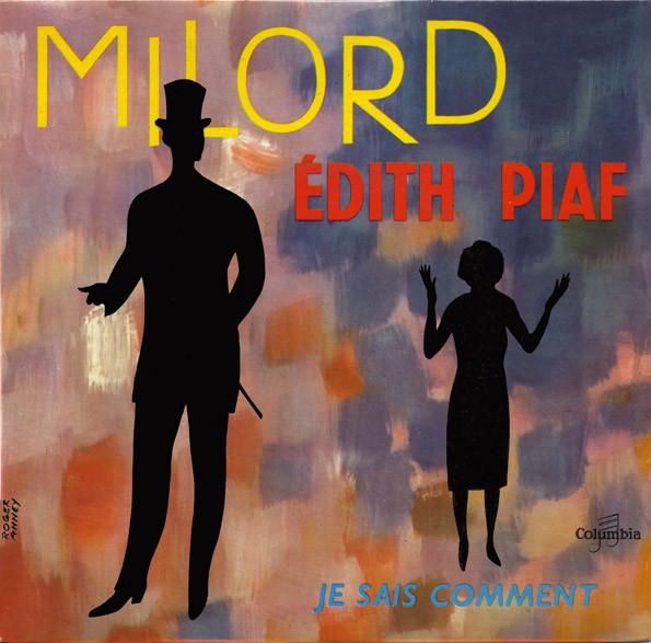 

7inch Record EDITH PIAF - Milord ESRF1245 Columbia 1959 France Pop Used
