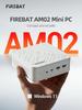 FIREBAT Mini PC AM02 AMD Ryzen 7 H255 16/0 GB RAM 512/0 GB SSD Windows 11 Mini Ordenador de Escritorio