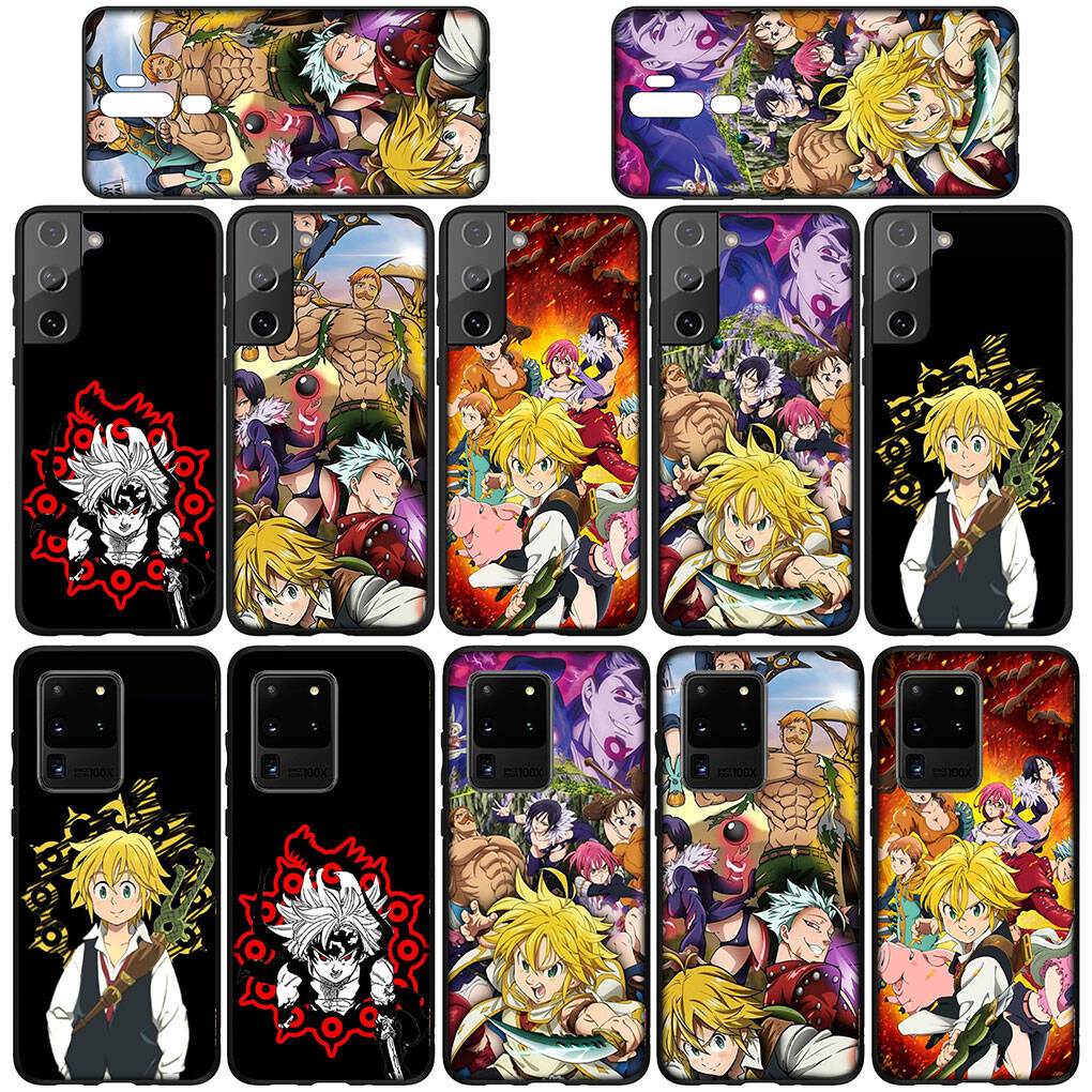 Case for iPhone 17 16 15 Xiaomi Poco F8 F7 X7 X6 M8 C85 C75 C71 Redmi Note 14 13 12 11 Pro Max A3 14C 13C 15C Comics Seven Deadly Sins Meliodas Cover