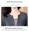 Elegant Korean Style Two-Piece Long-Sleeve Top for Women - Loose, Versatile, and Stylish Base Layer Shirt