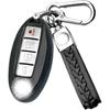 Creativity For Nissan Infiniti Key Fob Cover (Black Key Case + Chain Set)