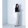 Beauty Basic Boat Neck x Black [Natural Basic] Sweater, All-Knit Series, Knit, Off-White
