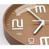 Wall Clock 12" Silent Quartz Decorative Latest Wall Clock Non-Ticking Classic Clock Battery Operated Round Easy to Read for Room/Home