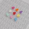 Non-Toxic Love Heart Shaped Small Building Blocks Part Moc 1X1 Smooth Bricks Mix Colors Diy Parts Compatible With Lego 39739