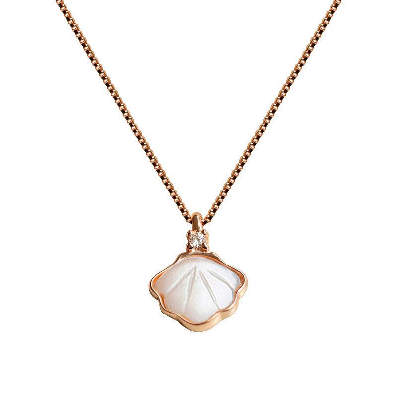 

Ожерелье One Beizi, Новый год, Женский простой и стильный стиль, Нишевый дизайн, Цепочка на ключицу