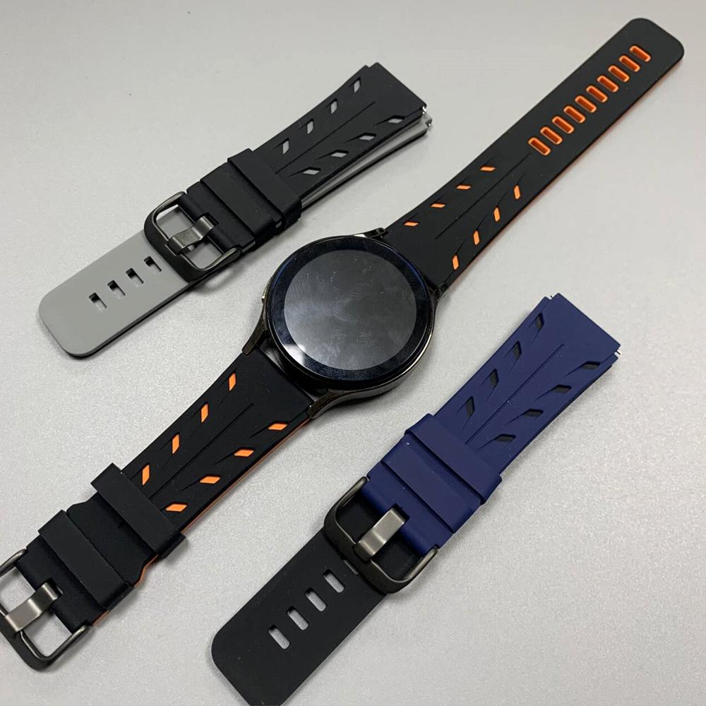 Cinturino per Orologio in Silicone da 22mm per HUAWEI WATCH 5 4 GT 6 Pro GT 5 4 46mm Braccialetto Sostitutivo per AMAZFIT BALANCE 2 BIP6 GTR 4 Cinturino Sportivo