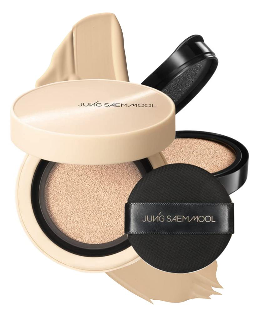SAEM MOOL Essential Skin Nuder Cover Layer Cushion z wkładem Baza pod makijaż Baza [JUNG Oficjalny] [JUNGSAEMMOOL] (Podkład, Baza, Krem, Makijaż,