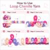 100g/Rolle Finger Loop Garn Faden Flauschig Weich Chenille Dickes Garn Handgestrickte Decke Schal Häkeln Strickgarn DIY Garn Verkauf