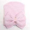 Bowknot Baby Striped Cap Knitted Hat Soft Cute Caps Keep Warm Fashion Gifts