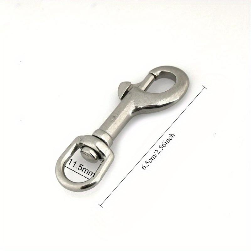 1pc Snap Hook Stainless Steel Trigger Swivel Eye Bolt for Webbing Leather Craft Bag Strap Belt Clasp Pet Dog Leash Clip Quality