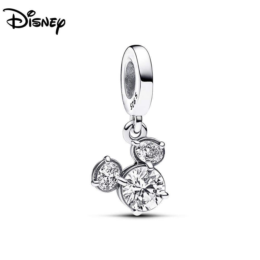 925 Silver Disney Mickey Zootopia Boutique Charm Pendant Fit For Necklace Original Bracelet DIY Fine Festival Women's Party Gift