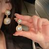 2025 Trendy Retro Geometric Pearl Dangle and Stud Earrings - Hot-Selling Celebrity Style