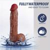 8,7-calowy realistyczny tryskajacy penis dildo - realistyczny penis do stymulacji punktu G, wytrysk analny, zabawa dla par - miękka, elastyczna, bezpieczna dla ciała zabawka seksualna dla kobiet