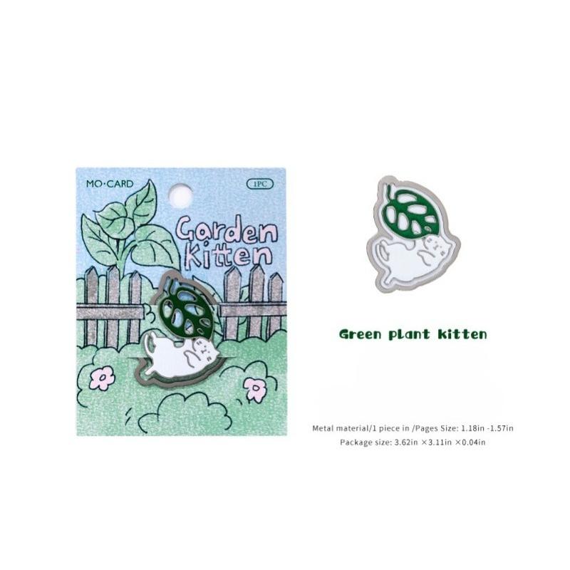 Mini Cute Cat Life Metal Bookmark Adorable Cartoon Kitty Book Page Holder ClipUnique Reading Gifts for Students Readers Book