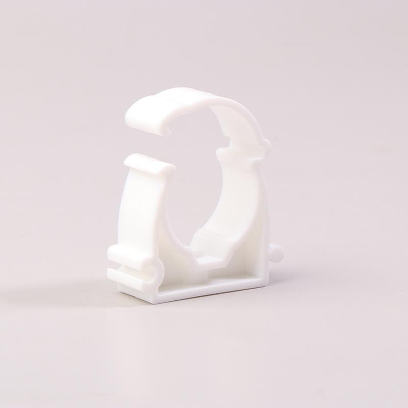 20 Pcs Plastic Ppr Clamp Holder For Water Pipe Tube Fittings With Cover Diameter 16Mm 20Mm 25Mm 32Mm