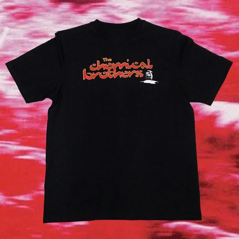 New The Chemical Brothers Logo Black Tshirt Full Size S5xl Mi881 S