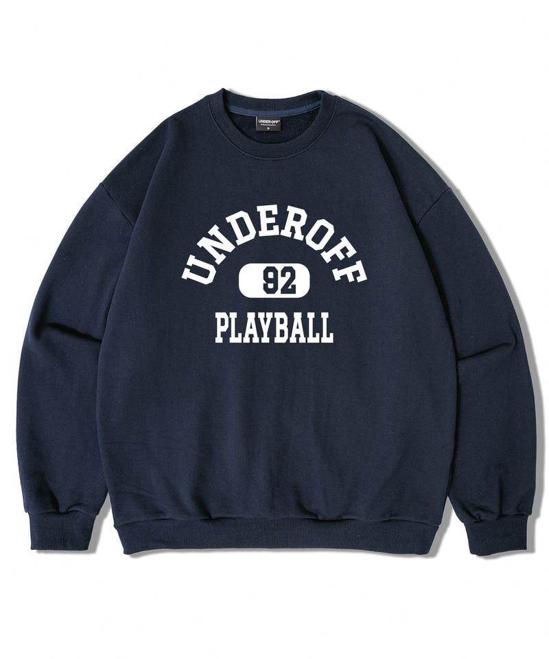 UNDEROFF Authentic Relaxed Playball Sweatshirt Dark Grey