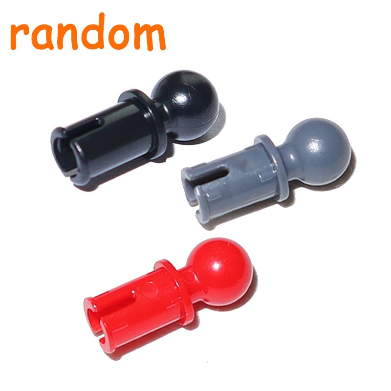 Non-Toxic Connector Bolt Pin With Friction Peg Cross Axle Building Block Bricks Technical Accessories Moc Parts Assemble Particles Toy
