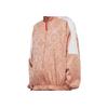 Nike X CLOT Rose Gold Silk Pattern Track Jacket With Stand Collar Men Outerwear CT4083-605