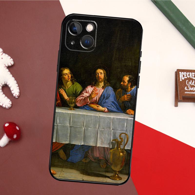 God Jesus Case For iPhone 13 Pro Max 16 15 11 12 14 17 Pro Max mini 15 16 Plus 16e 17 Air Back Cover