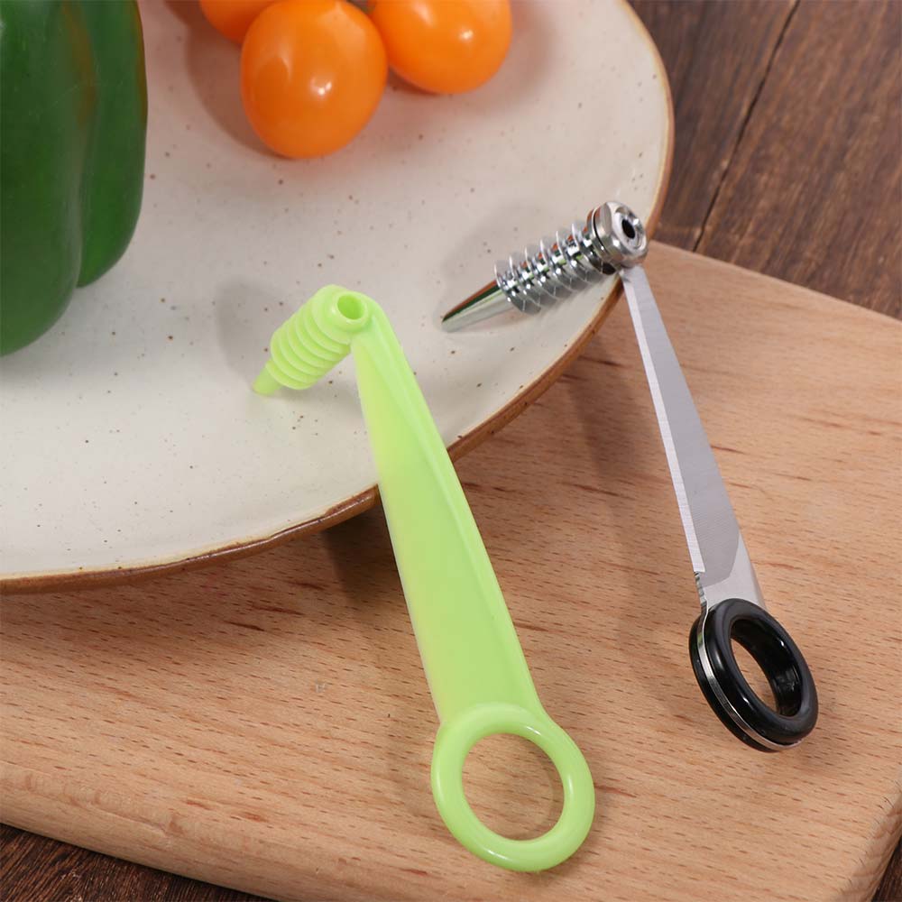 Portable Cucumber Spiral Slicer Multifunctional Vegetable Spiralizer  Kitchen Tool