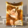 Warm Soft Classic Movie T-Twilight  Print Blanket Fluffy Children and Adults Sofa Plush Bedspread Throw Blanket for Sofa Bed