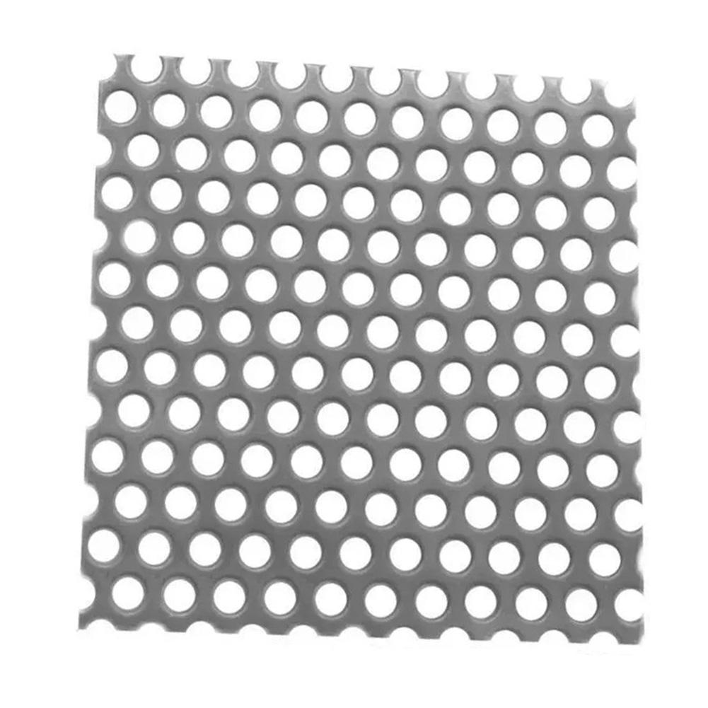 304 Stainless Steel Drain Filter for Bathroom with Anti Hair Punching Mesh Design Fits Round and Square Drains Easy Installation