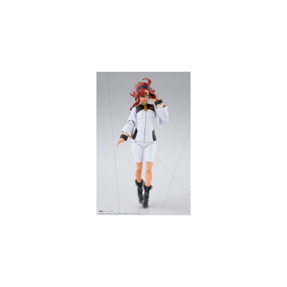 TAMASHII NATIONS S.H. Figuarts Mobile Suit Gundam Mercury Suletta Mercury 140mm PVC ABS Action Figure