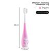 "U-Shaped Silicone Toothbrush & Toothpaste Set for Kids Ages 2-12"