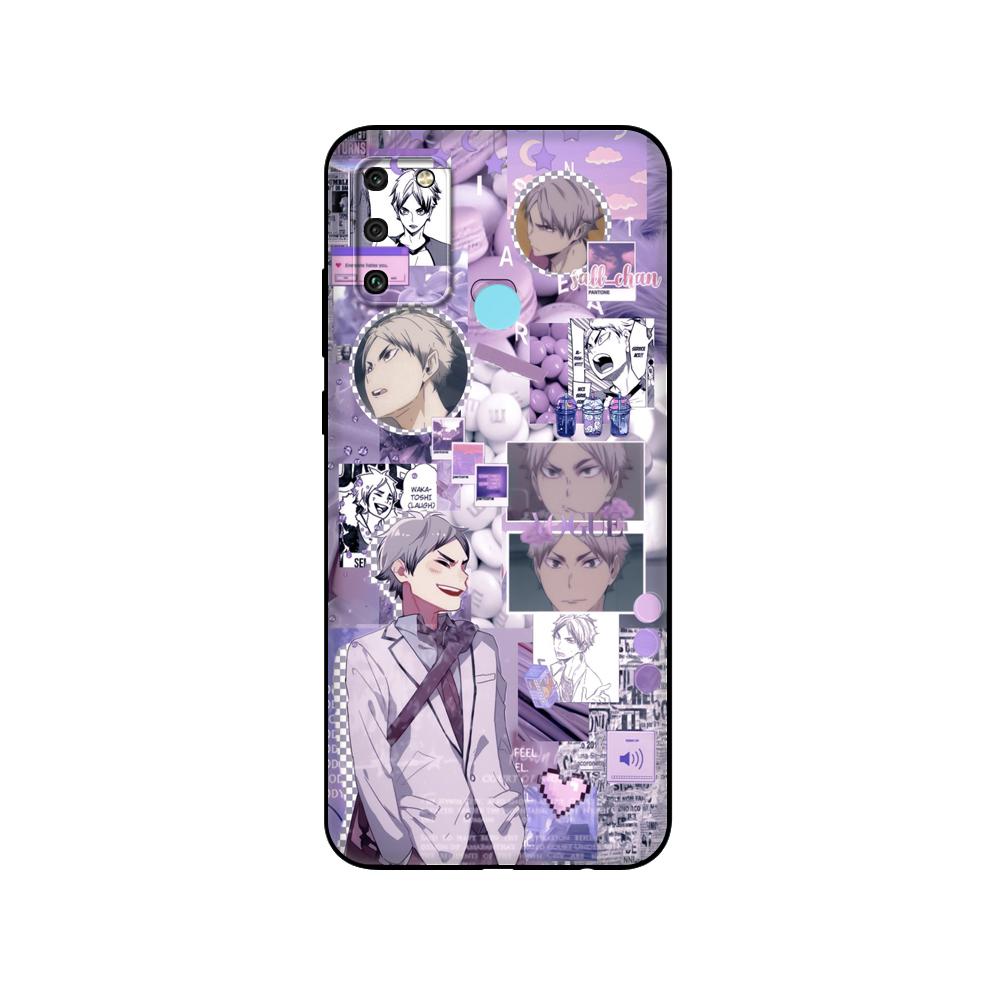 Black tpu Case For Huawei Honor 8a Prime 8s Prime 9 Lite honor 9A 9C 9X Premium 9x Pro 9S Case Cover  Miya Atsumu Haikyuu