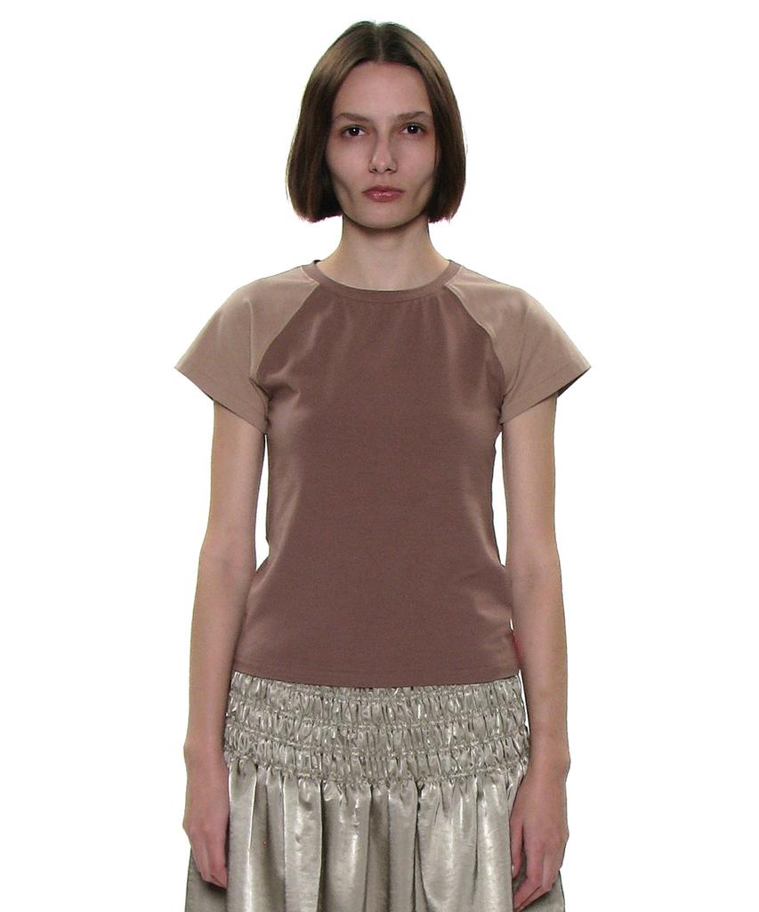 PARTIMENTO WOMEN Pwc Colorblock Fitted Everyday Tea_Mocha