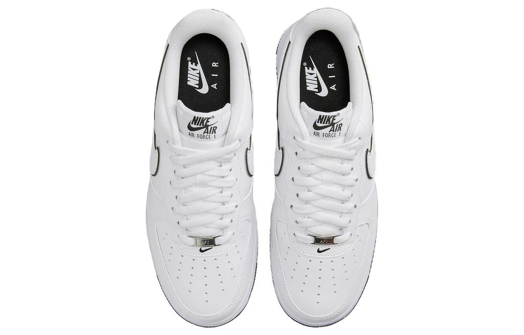Nike Air Force 1 '07 Low White Black Outline Swoosh DV0788-103