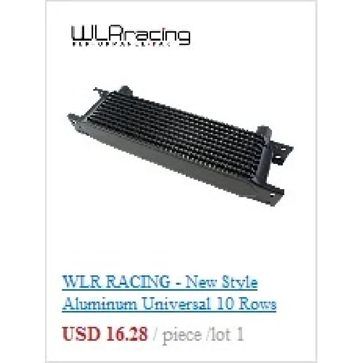 WLR - New British type Universal Engine Oil Cooler Mounting Bracket Kit 2mm Thickness Aluminum WLR-OCB01