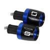 Motorcycle Handlebar Grips Handle Bar Cap End Plugs For Super Soco CPx CUmini CUx TC 50 TC Max Wanderer TCMax Accessories CNC