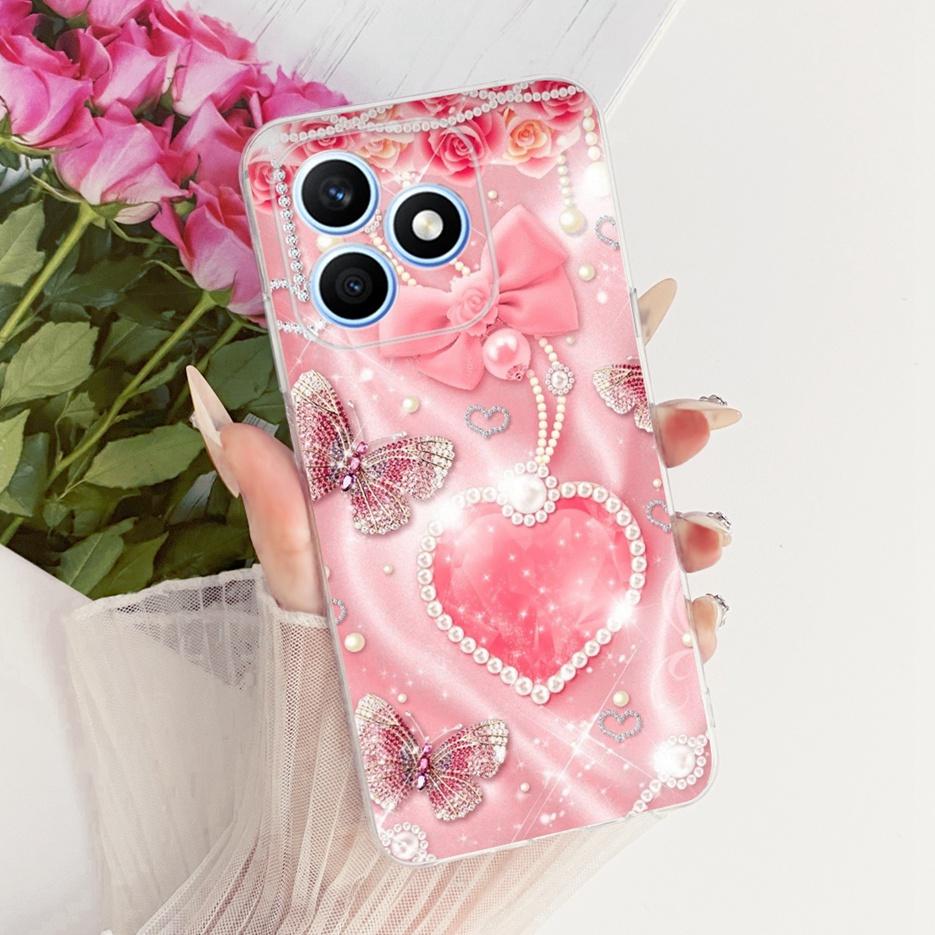 For Honor X8d 4G Case Cool Fashion Painted Cover 6.77'' Soft Silicone Phone Case For Honor X8d X 8d HonorX8d 4G Back Cover Coque