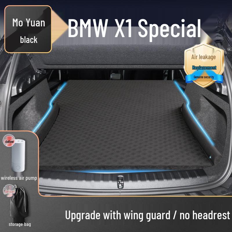 2024 BMW X1 Inflatable Car Mattress: Rear Trunk & Seat Sleep Pad
