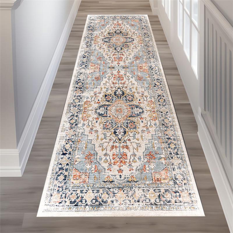Europe Morocco Bedroom Rug Entrance Hallway Long Carpet Home Bedside Window Mat Decor Vintage Persian Carpet for Living Room