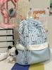 Schoolbag schoolbag cute cartoon college style backpack female light large capacity high value student class commuting backpack