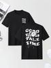 Summer Pattern Print Short Sleeve Fashion Casual Loose T-shirt Sports Trend Streetwear Oversized Unisex Y2K Tops