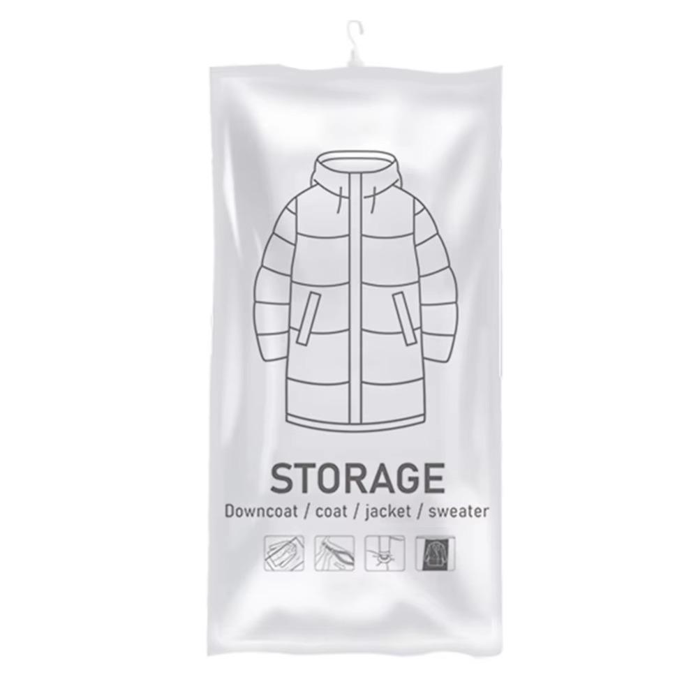Foldable Clothes Vacuum Compression Bag Transparent Vacuum Seal Storage Bag  Clothes