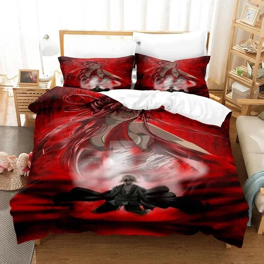 Comforter New 3D Print Anime Bed Bleach Bedding Set Single Twin Full Queen King Size Bed Set Adult Kid Bedroom S